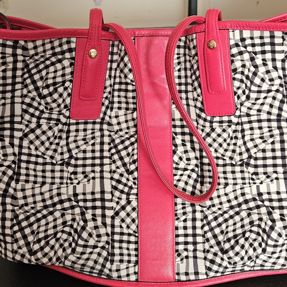 Reversible Liz Shopper in Visetos ( medium ) Red - Picture 3 of 6